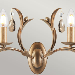 Elstead - Lily 2 Light Wall Light