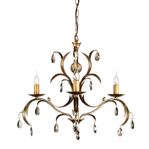 Elstead - Lily 3 Light Chandelier