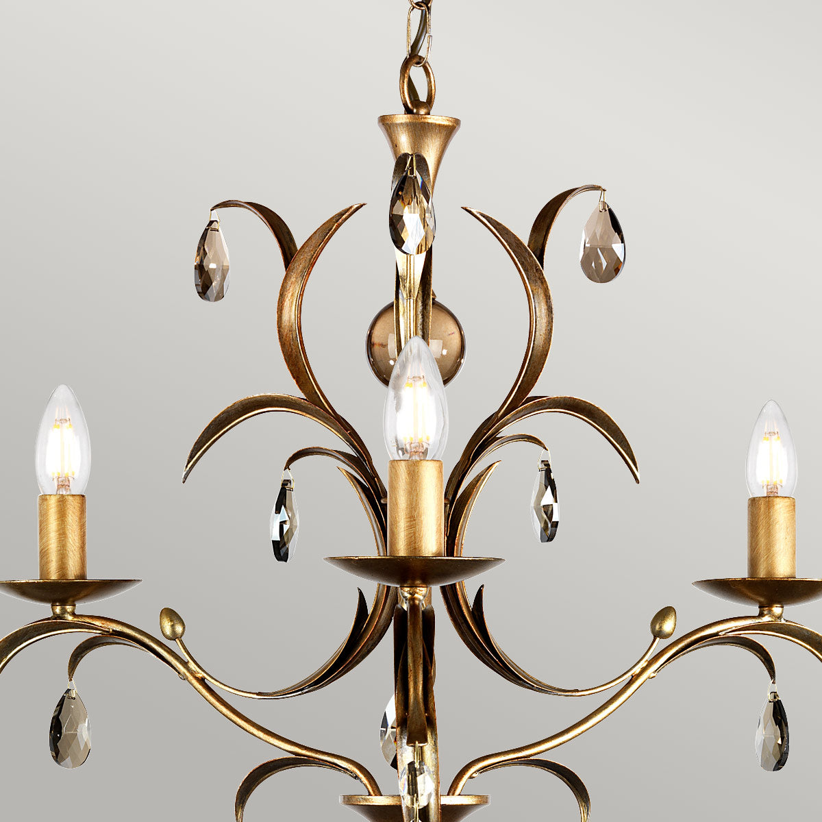 Elstead - Lily 3 Light Chandelier