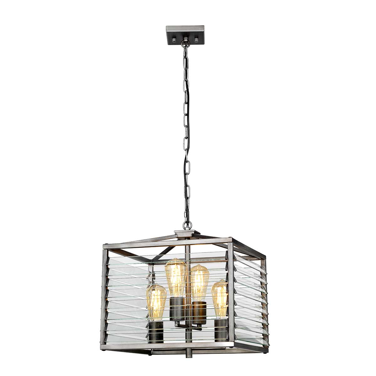 Elstead - Louvre 4 Light Pendant