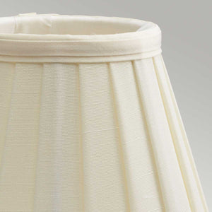 Elstead - Clip Shades Pleated Ivory Candle Shade