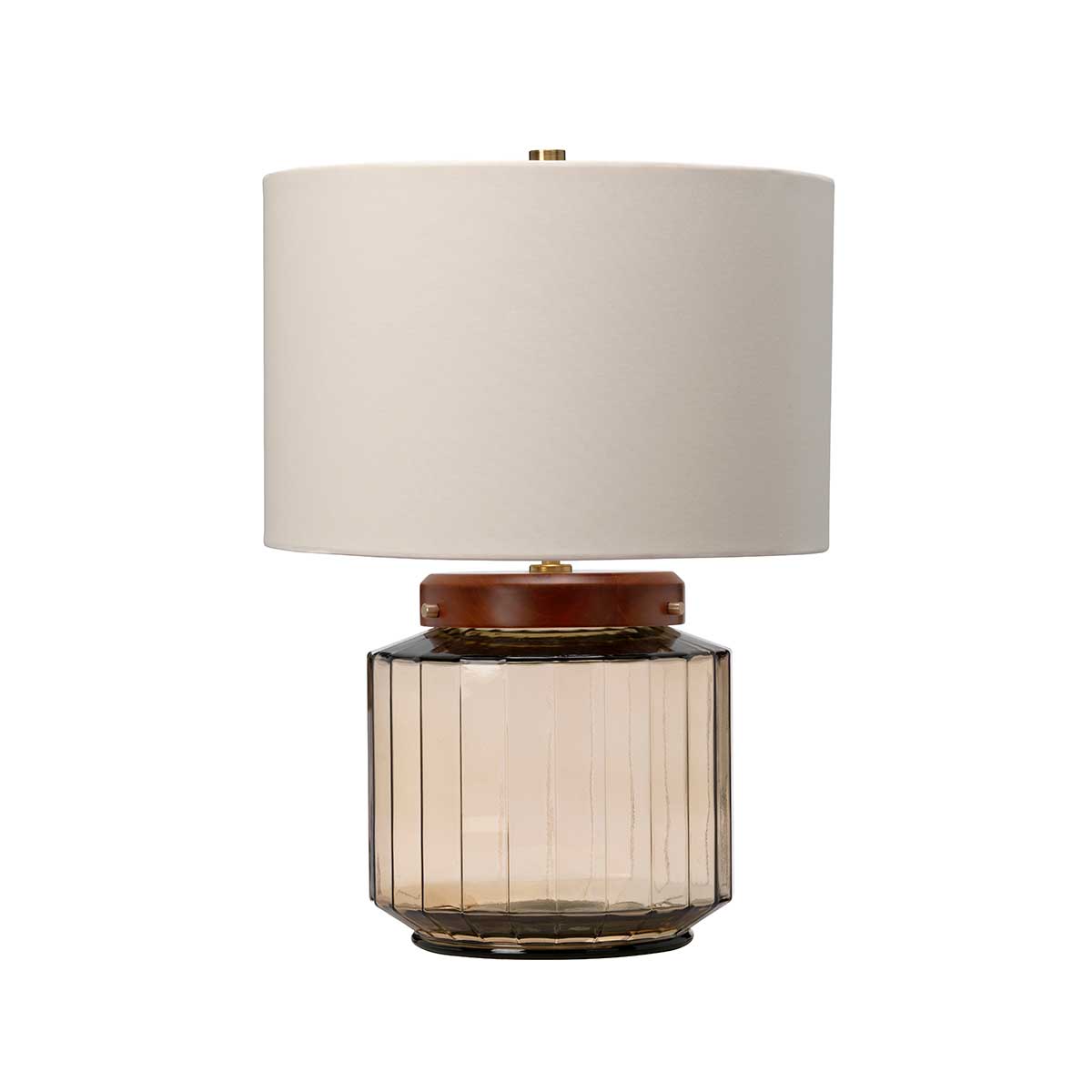 Elstead - Luga Table Lamp - Smoke