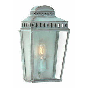 Elstead - Mansion-House-1-Light-Wall-Lantern - Verdigris