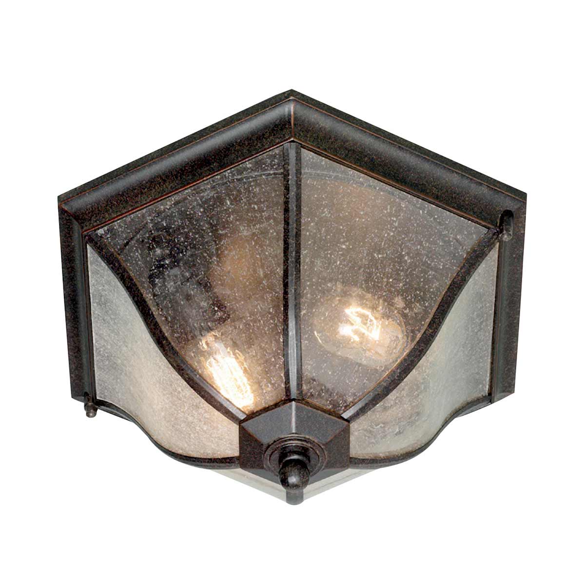 Elstead - New England 2 Light Flush Lantern Medium