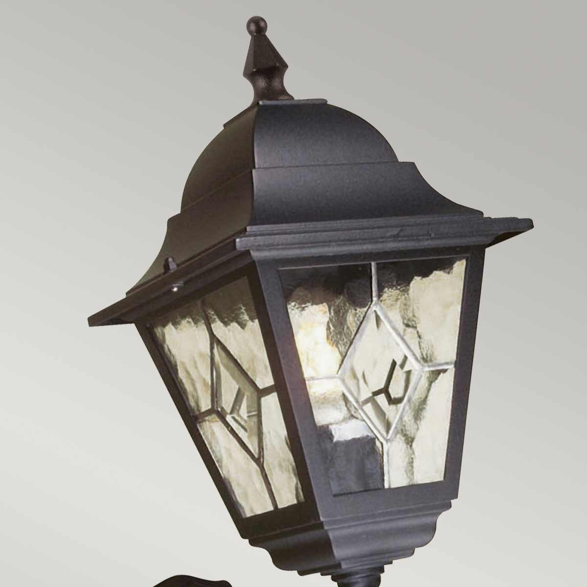 Elstead - Norfolk 1 Light Up Wall Lantern with PIR