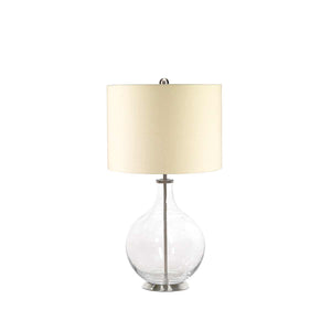 Elstead - Orb 1 Light Table Lamp - Clear Glass