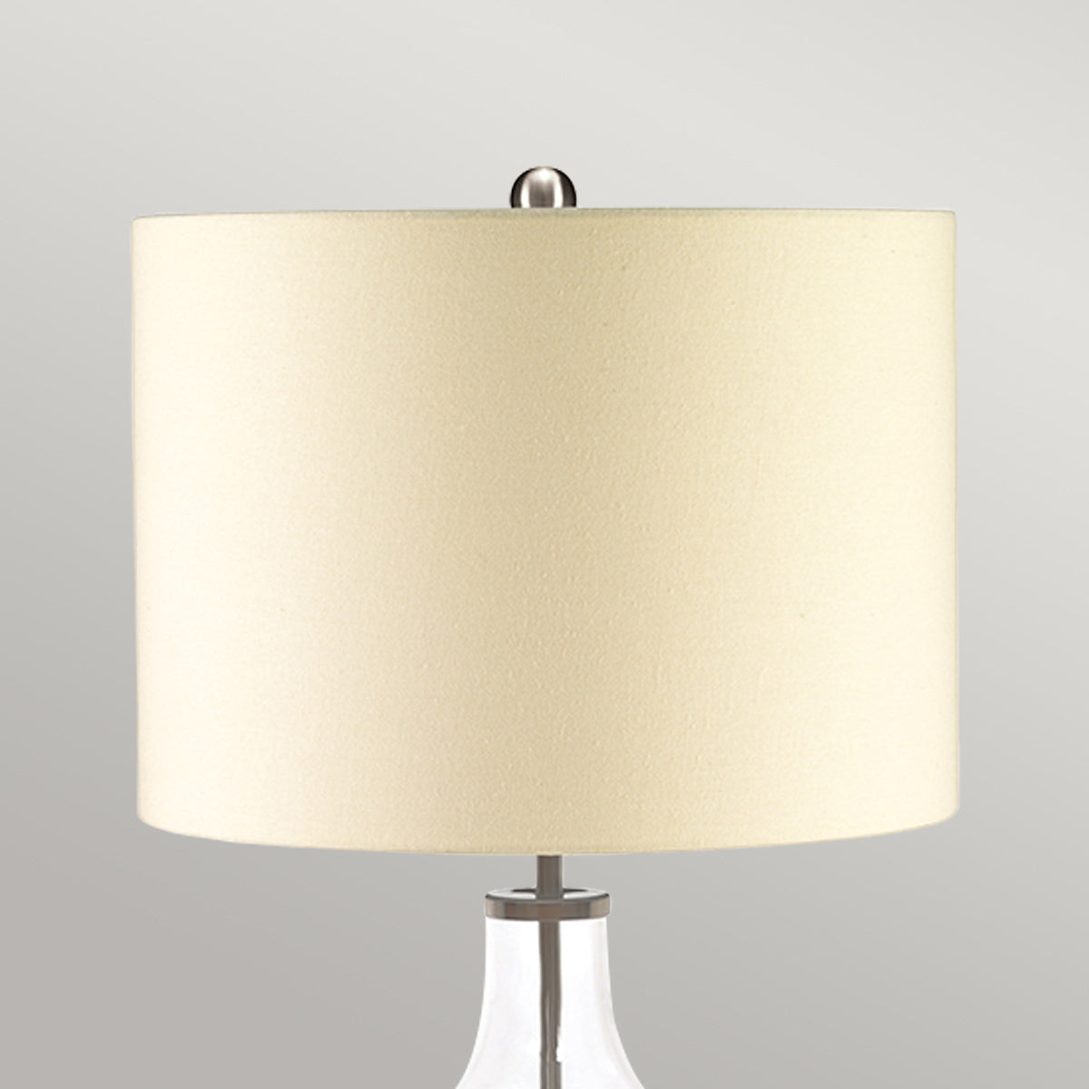 Elstead - Orb 1 Light Table Lamp - Clear Glass