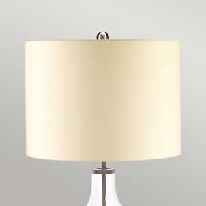 Elstead - Orb 1 Light Table Lamp - Clear Glass