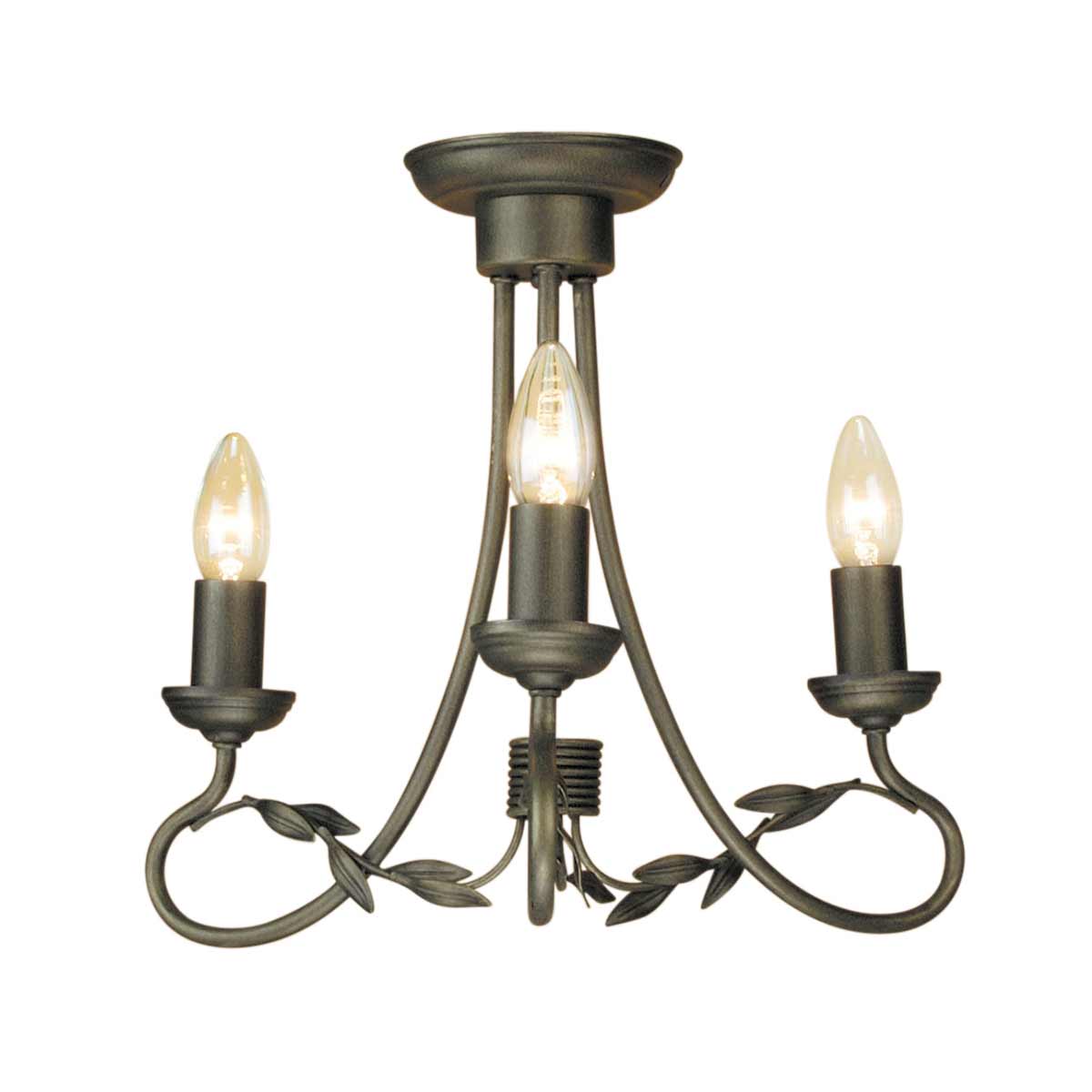 Elstead - Olivia 3 Light Chandelier