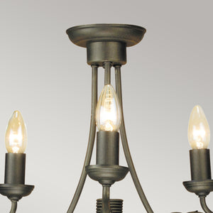 Elstead - Olivia 3 Light Chandelier