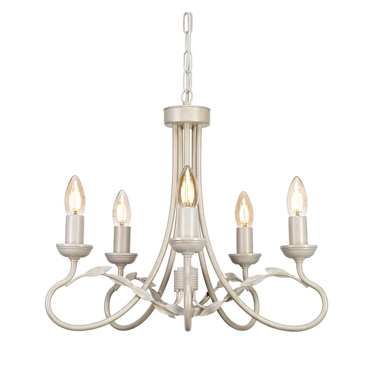 Elstead - Olivia 5 Light Chandelier