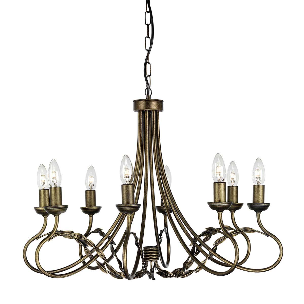 Elstead - Olivia 8 Light Chandelier