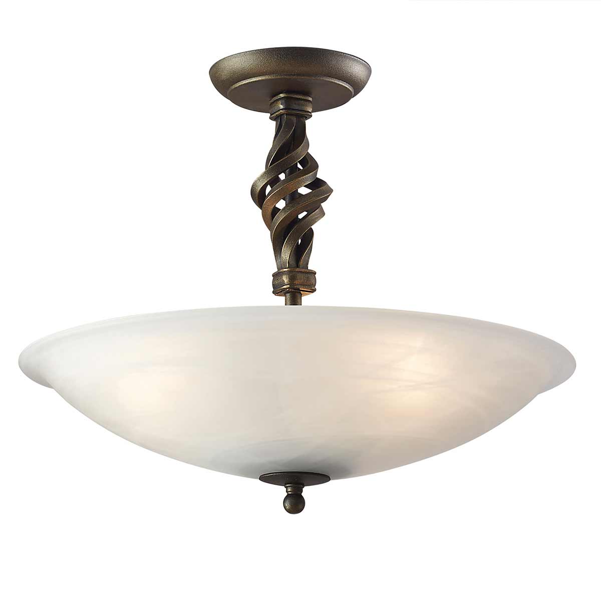 Elstead - Pembroke 3 Light Semi-Flush