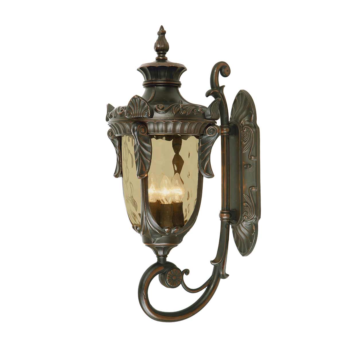 Elstead - Philadelphia 3 Light Large Wall Lantern