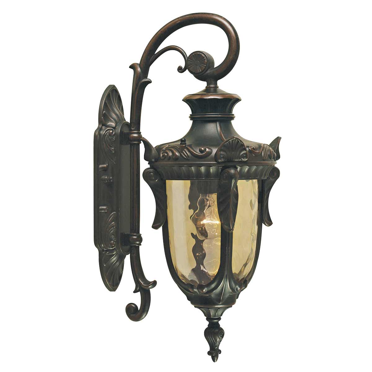 Elstead - Philadelphia 1 Light Medium Down Wall Lantern