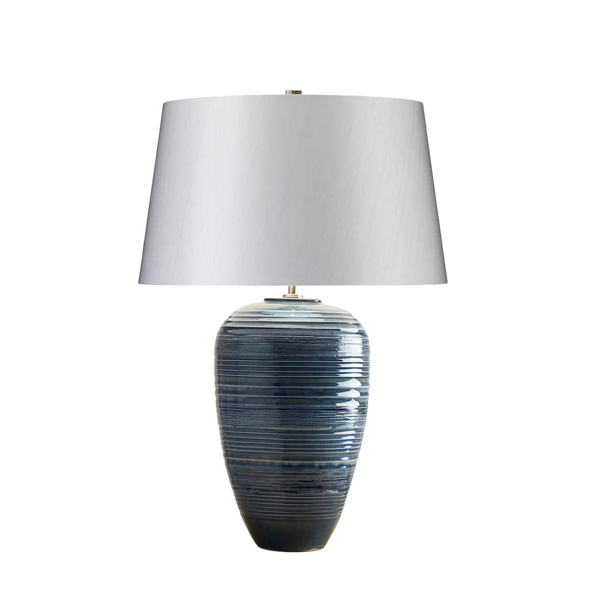 Elstead - Poseidon 1 Light Table Lamp - Blue Glaze