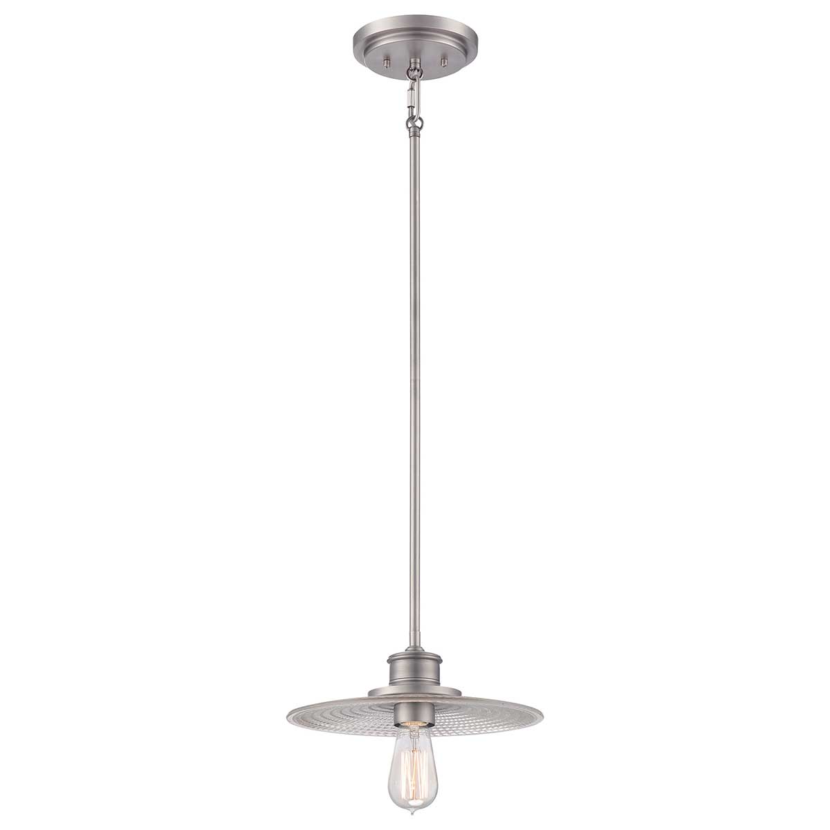 Quoizel- Admiral 1 Light Mini Pendant - Nickel