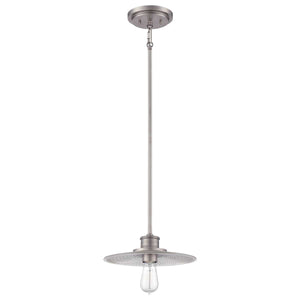 Quoizel- Admiral 1 Light Mini Pendant - Nickel