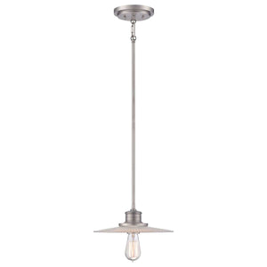 Quoizel- Admiral 1 Light Mini Pendant - Nickel