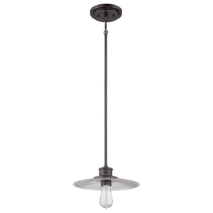 Quoizel- Admiral 1 Light Mini Pendant - Bronze