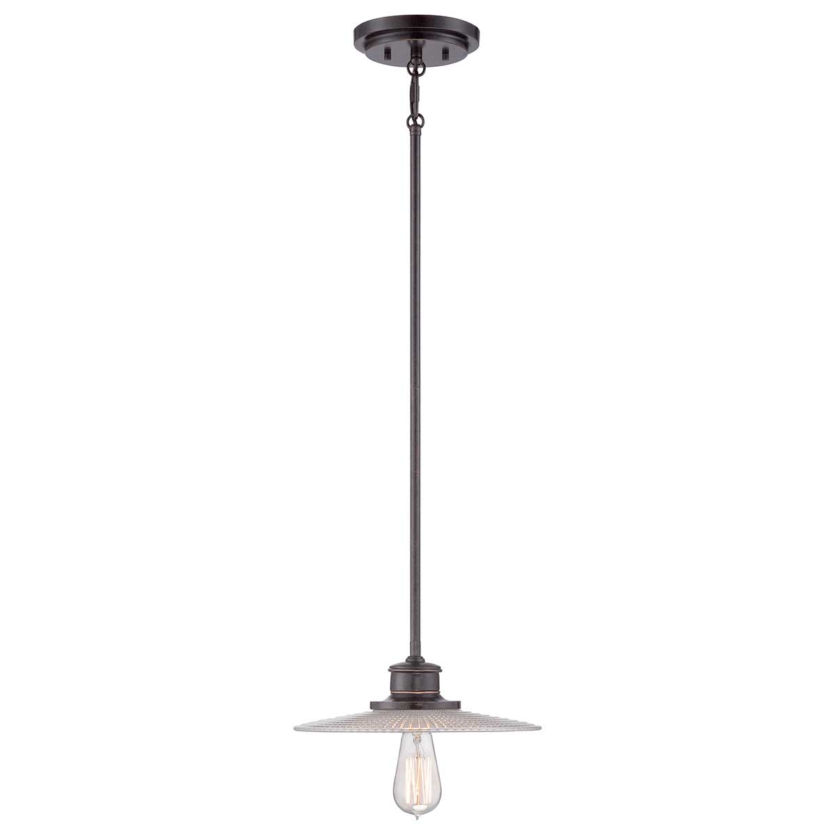 Quoizel- Admiral 1 Light Mini Pendant - Bronze