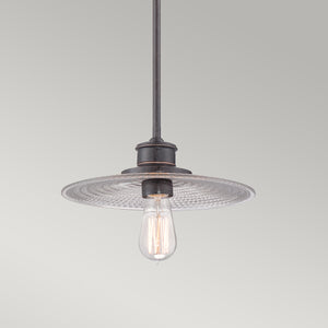 Quoizel- Admiral 1 Light Mini Pendant - Bronze