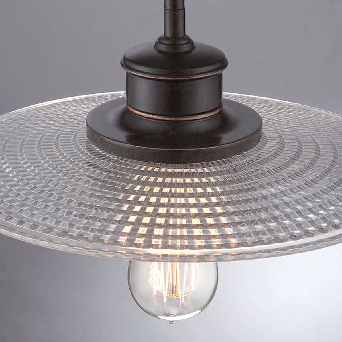 Quoizel- Admiral 1 Light Mini Pendant - Bronze