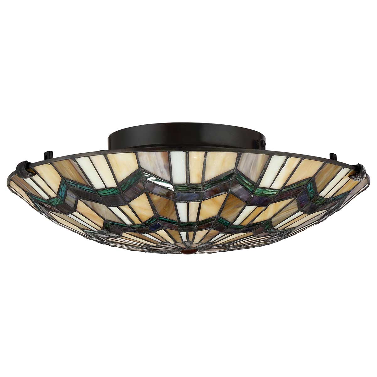 Quoizel- Alcott 2 Light Flush