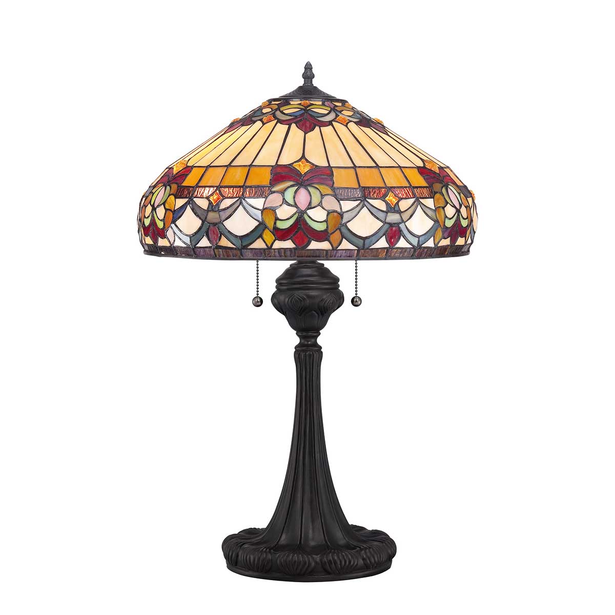 Quoizel - Belle Fleur 2 Light Table Lamp