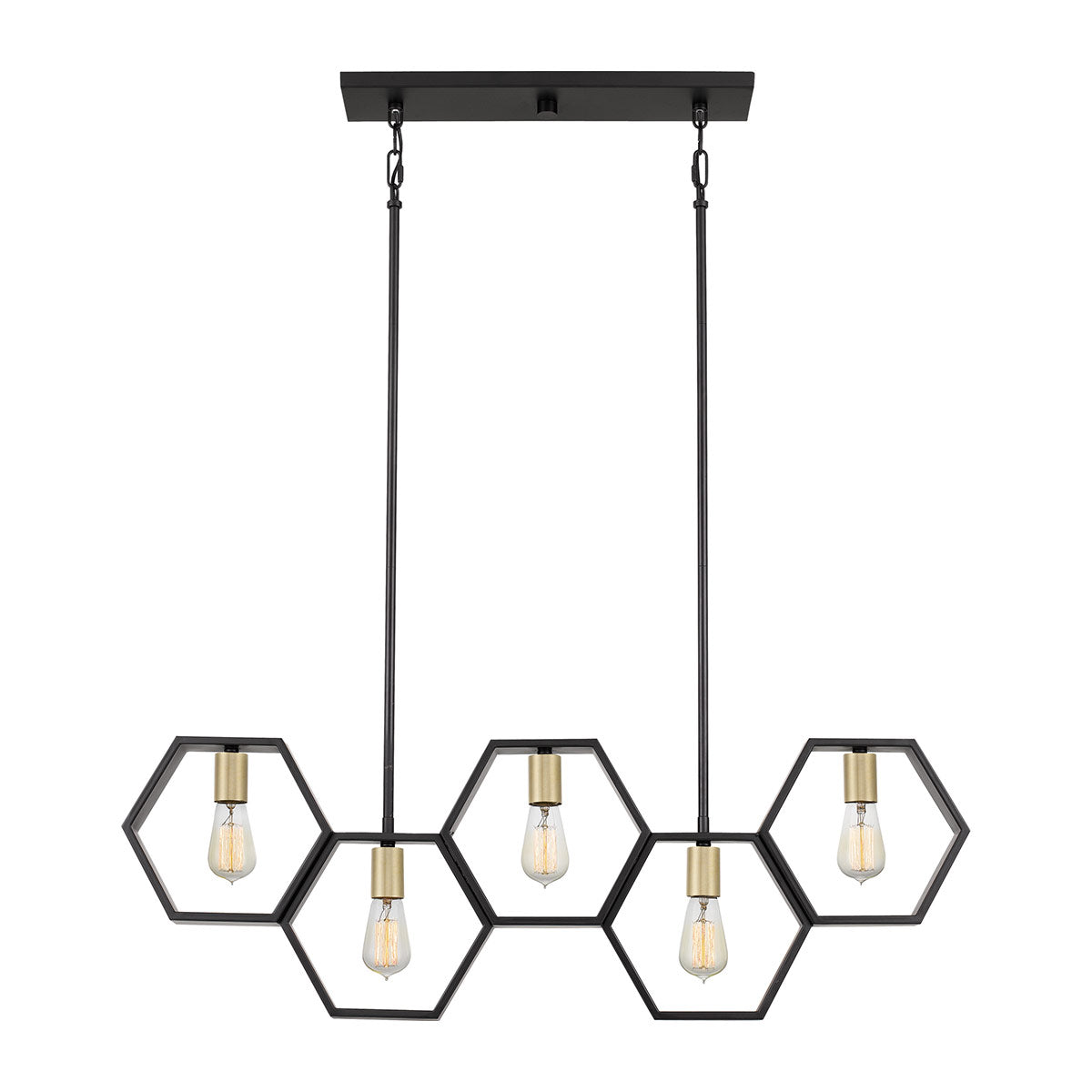 Quoizel - Bismarck 5 Light Linear Pendant