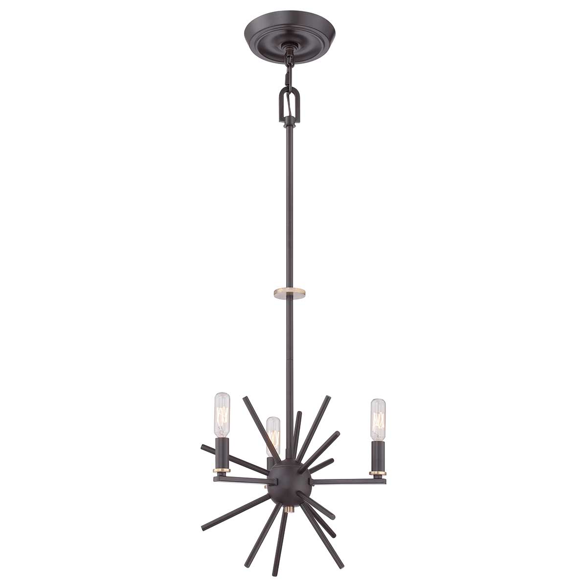 Quoizel - Carnegie 3 Light Chandelier