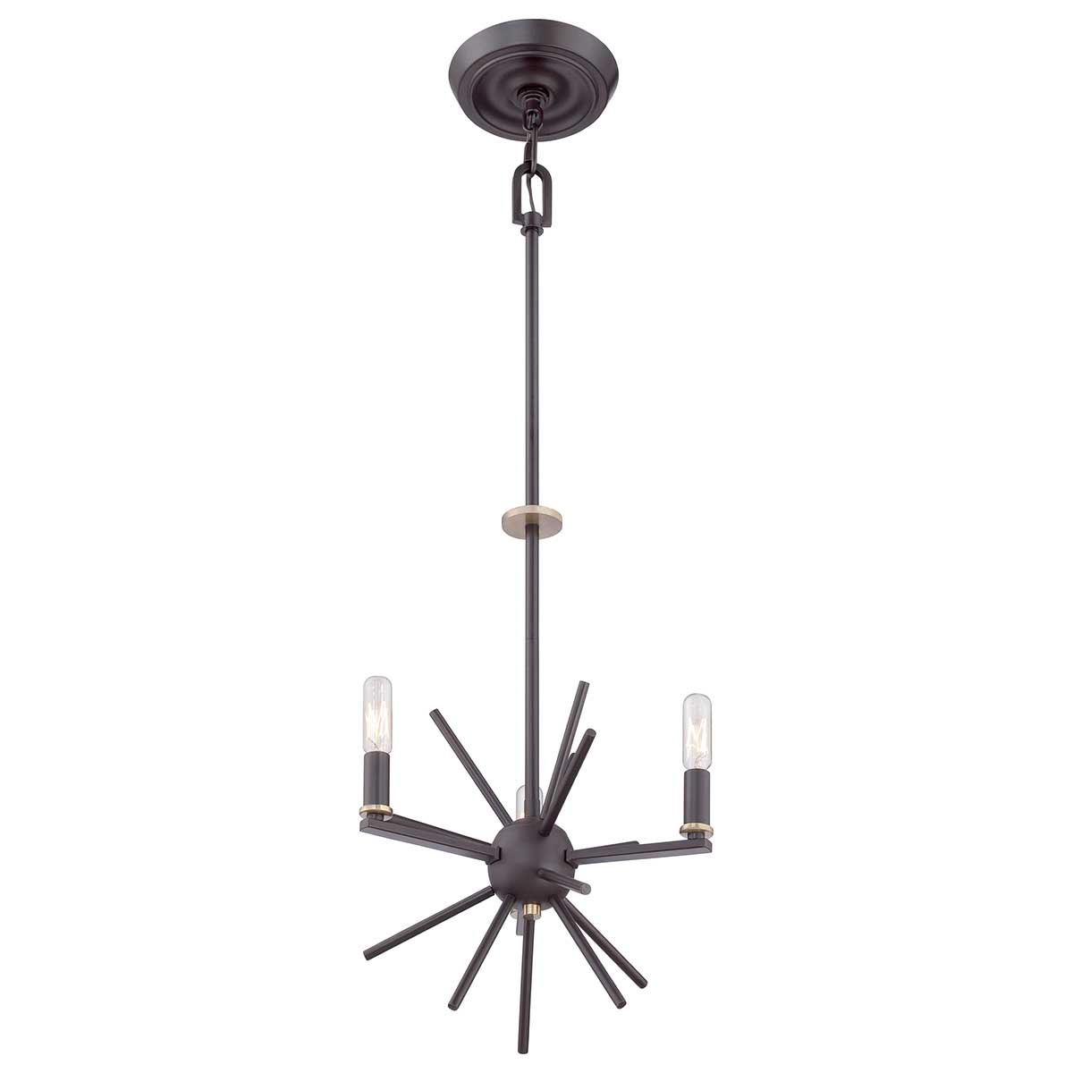 Quoizel - Carnegie 3 Light Chandelier