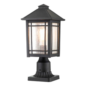 Quoizel - Cedar Point 1 Light Pedestal