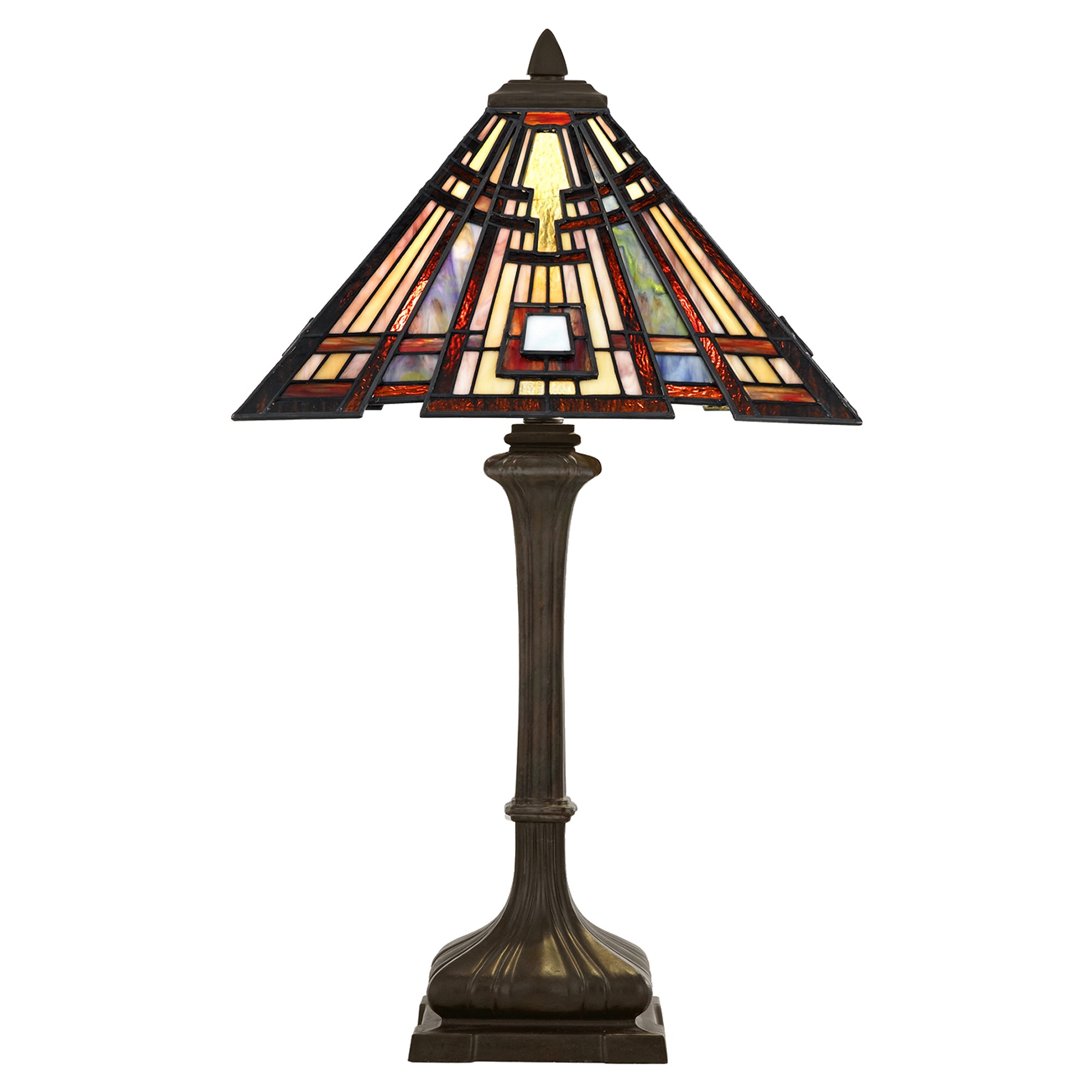 Quoizel - Classic Craftsman 2 Light Table Lamp