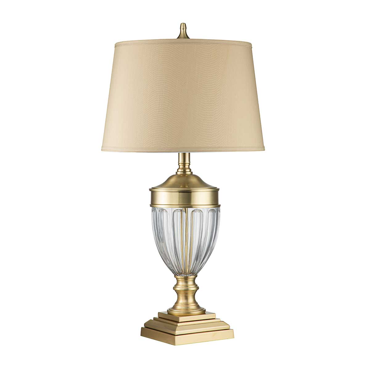 Quoizel - Dennison 1 Light Table Lamp - Brushed Brass