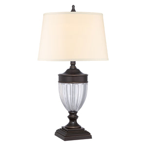 Quoizel - Dennison 1 Light Table Lamp - Paladian Bronze