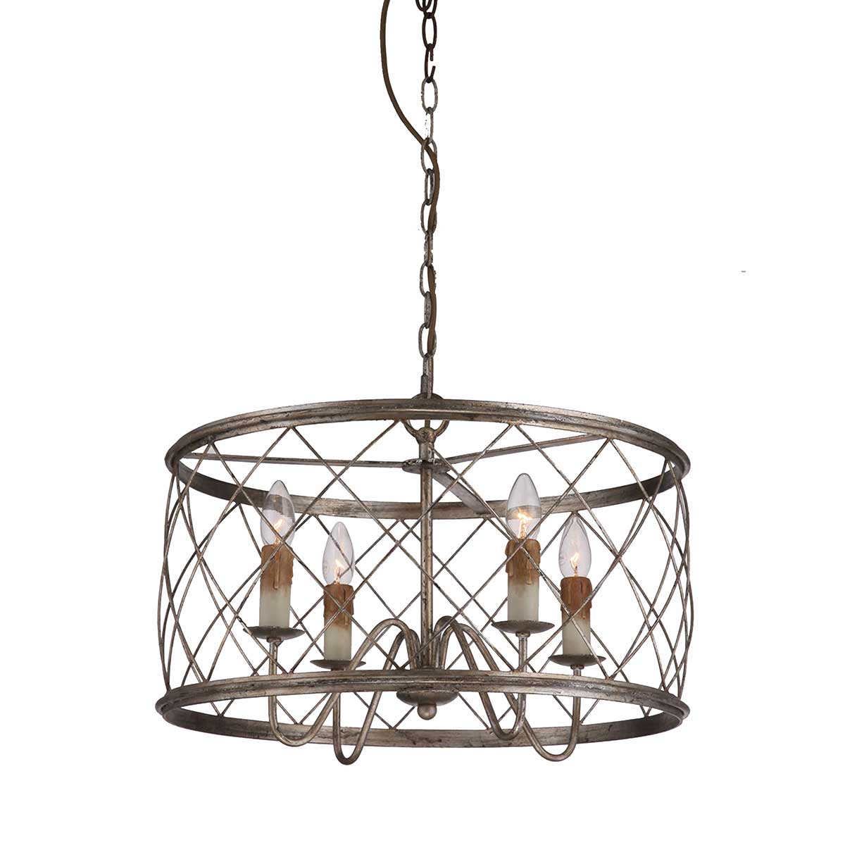 Quoizel - Dury 4 Light Pendant Chandelier