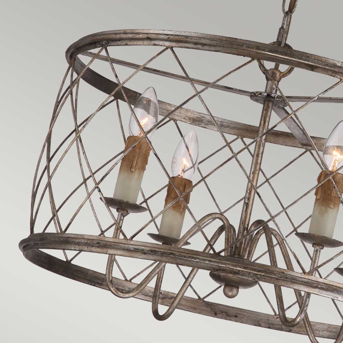 Quoizel - Dury 4 Light Pendant Chandelier