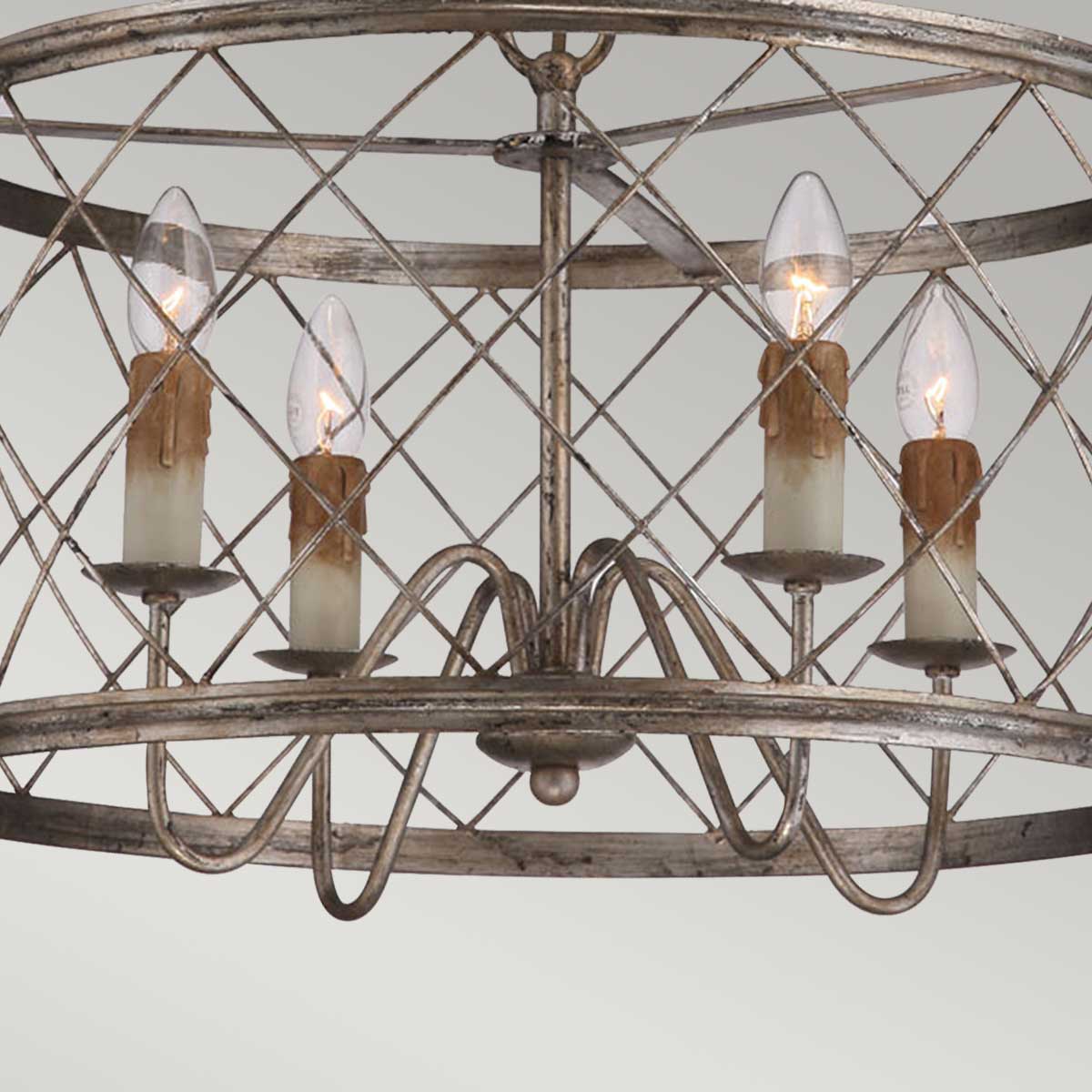 Quoizel - Dury 4 Light Pendant Chandelier