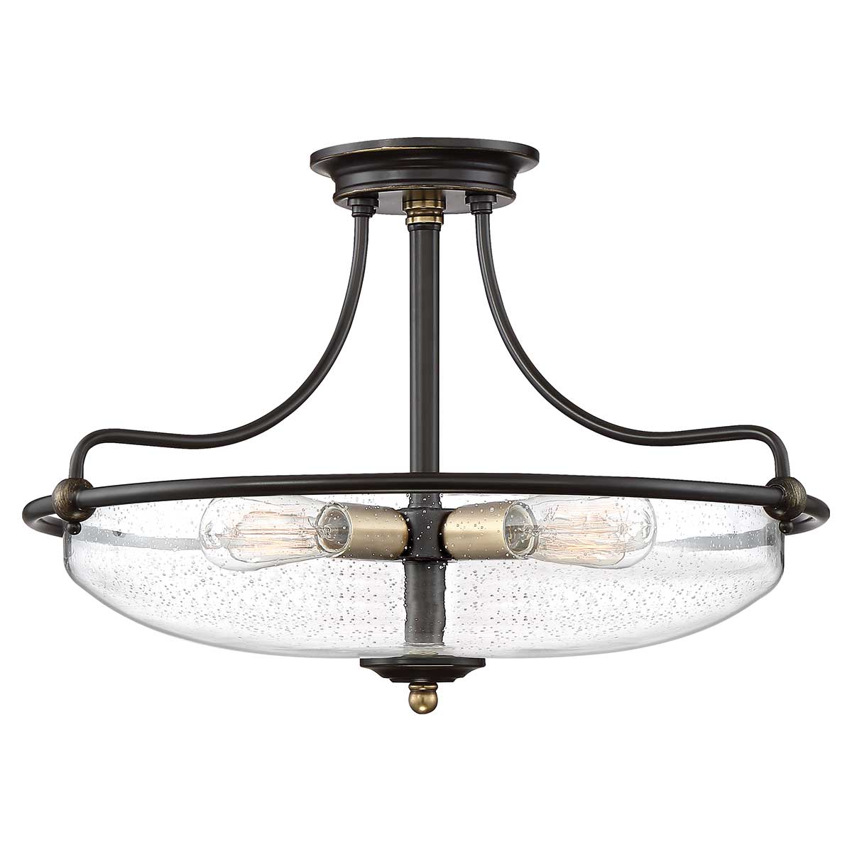 Quoizel - Griffin 3 Light Semi-Flush