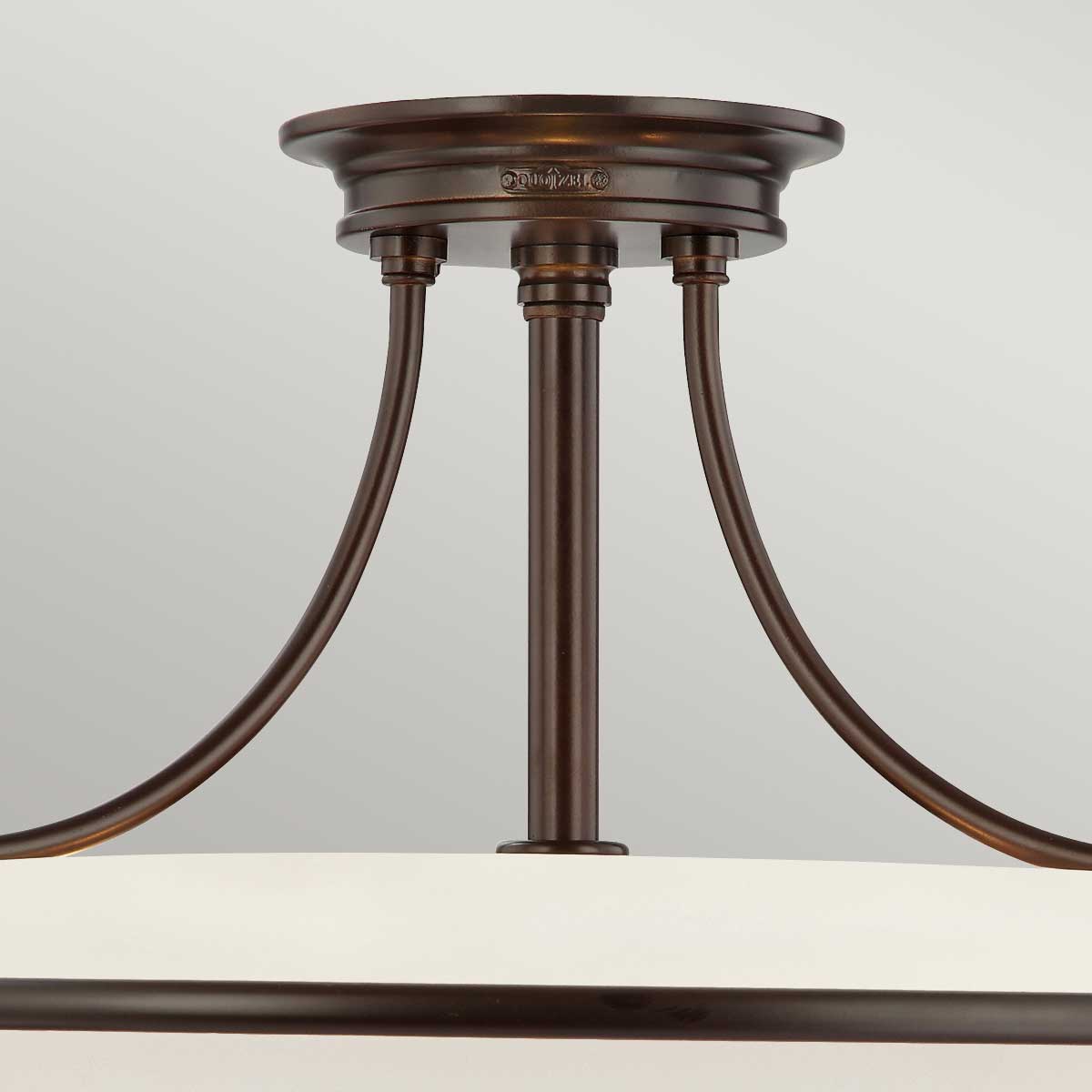 Quoizel - Griffin 4 Light Semi-Flush - Palladian Bronze