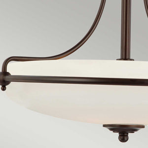 Quoizel - Griffin 4 Light Semi-Flush - Palladian Bronze