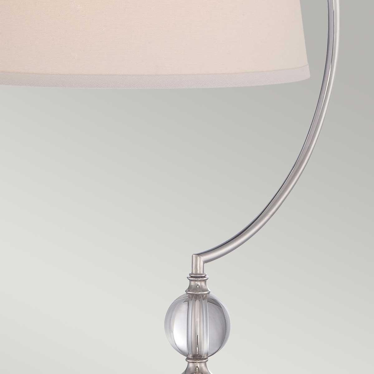 Quoizel - Jenkins-1-Light-Table-Lamp - Polished Nickel