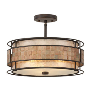 Quoizel - Laguna 3 Light Semi-Flush Light