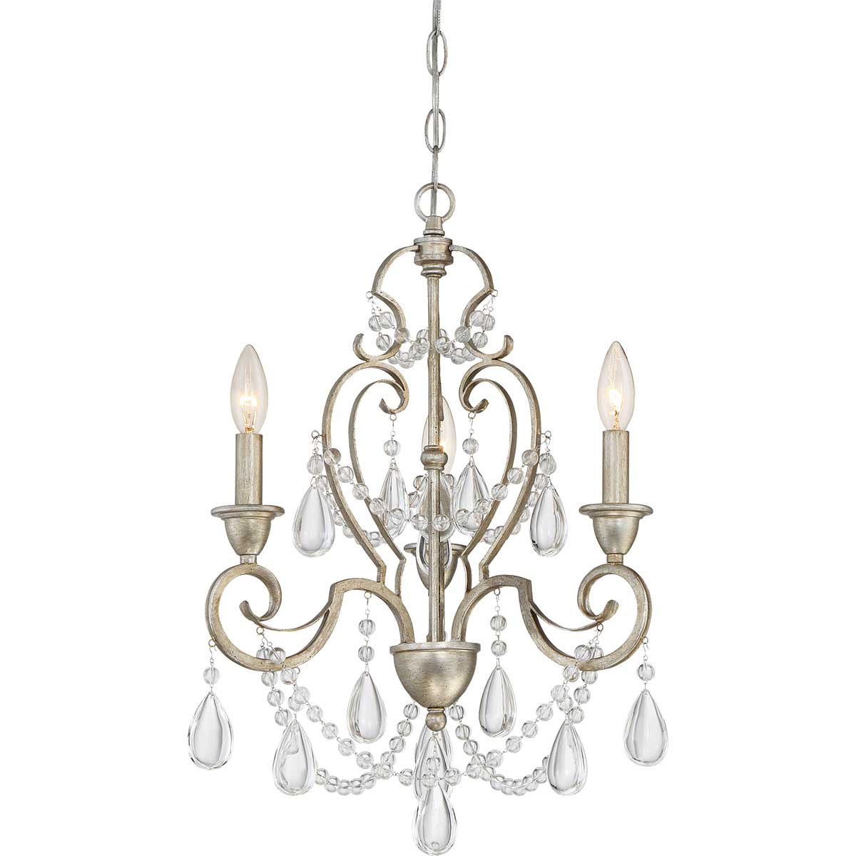 Quoizel - Lakeside 3 Light Mini Chandelier