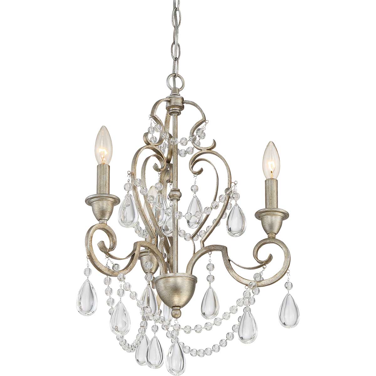 Quoizel - Lakeside 3 Light Mini Chandelier