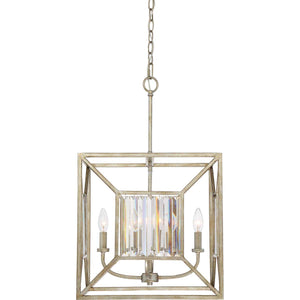 Quoizel - Lakeside 4 Light Square Pendant