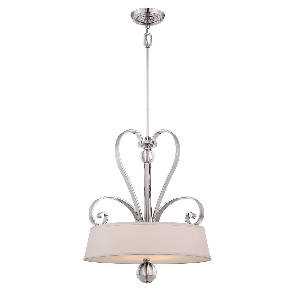 Quoizel - Madison Manor 4 Light Pendant - Imperial Silver