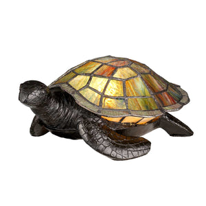 Quoizel - Tiffany Animal Lamps Sawback Turtle  Lamp