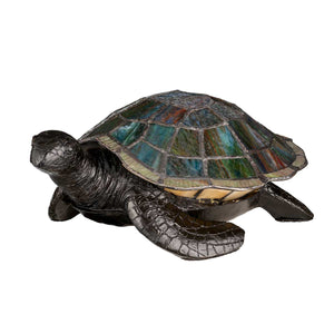 Quoizel - Tiffany Animal Lamps Sawback Turtle  Lamp